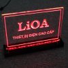 Gia công CNC trên mica làm quà tặng